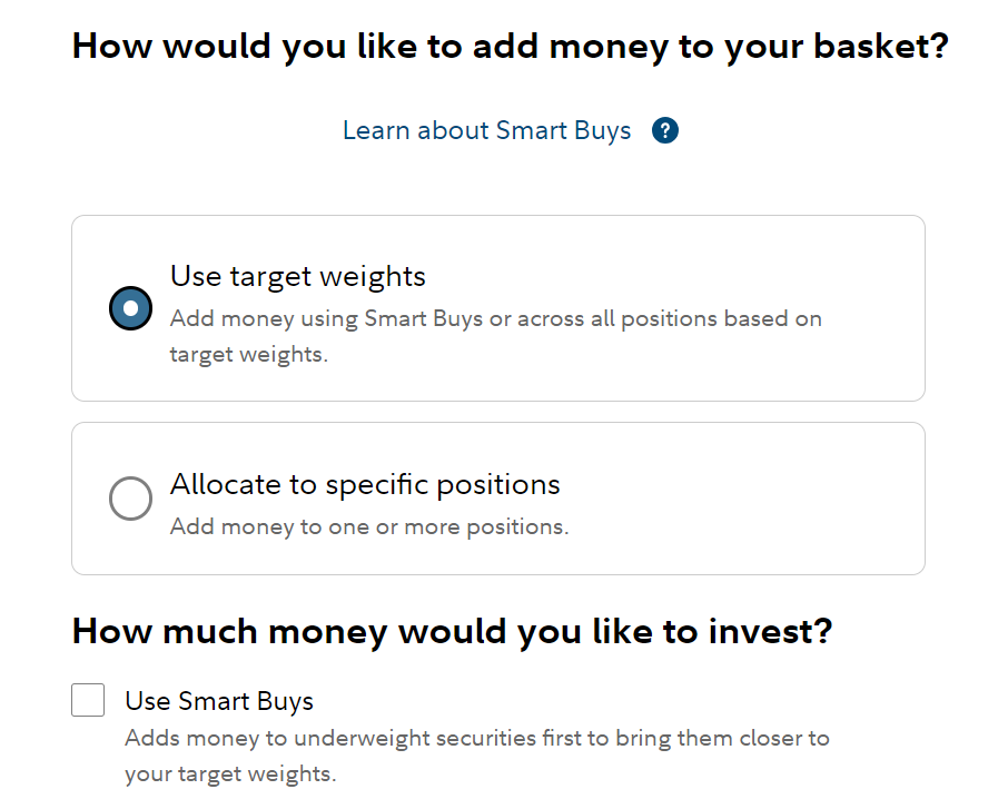 Fidelity Basket Portfolio Reviews Contribute